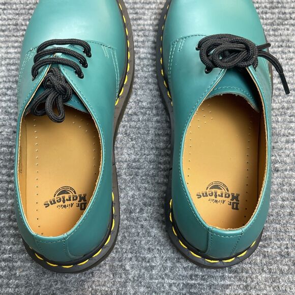 Dr. Martens 1461 Smooth Teal Green Oxford Shoes Men Size 6 / Women 7 - 31009 NEW main image 8